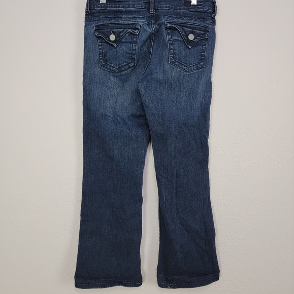 Kut from Kloth Mid Rise Bootcut Dark Wash Jeans Size 8 - Picture 4 of 16